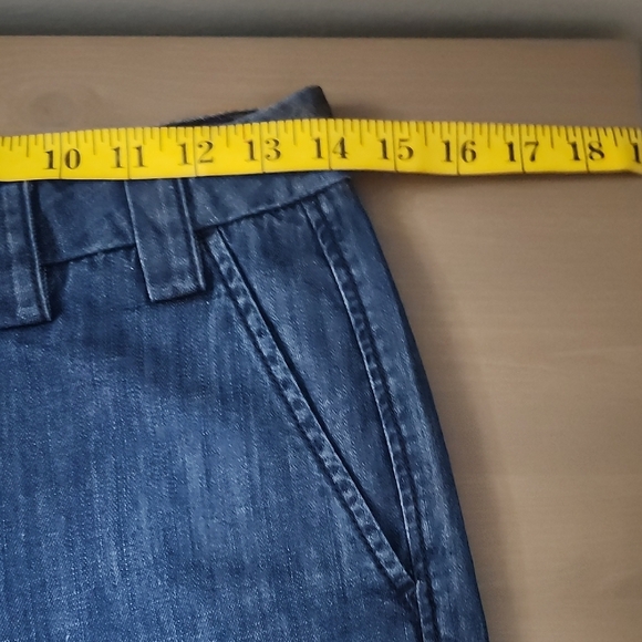 NWOT UNITED COLORS OF BENETTON 100% cotton  slant pockets bermuda denim shorts - Picture 10 of 12